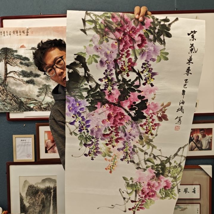 国画贾海瑞老师手绘