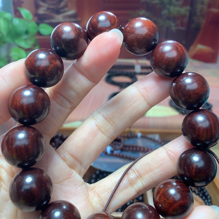****小叶紫檀手串/手链15mm单圈