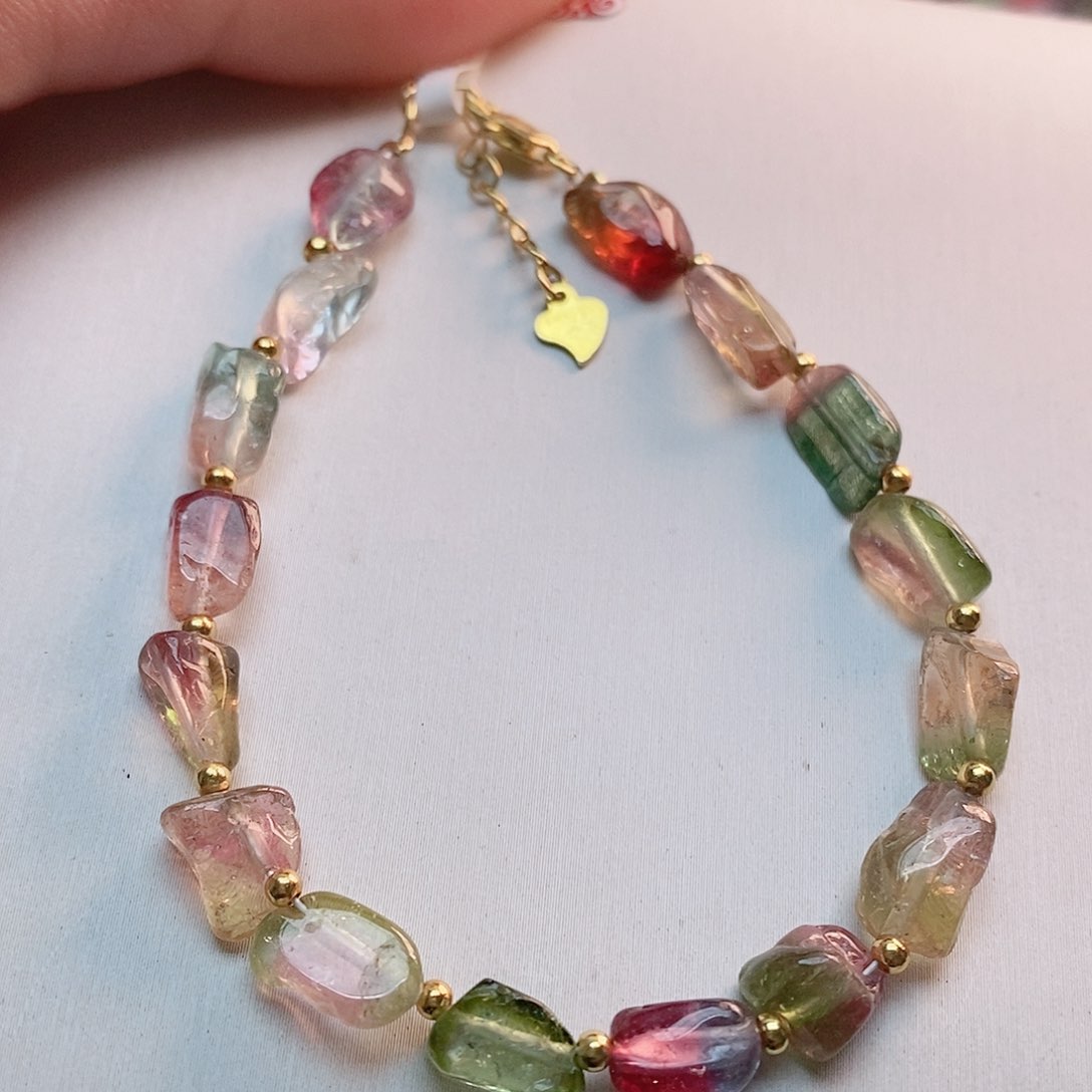 碧玺手链未镶嵌3号