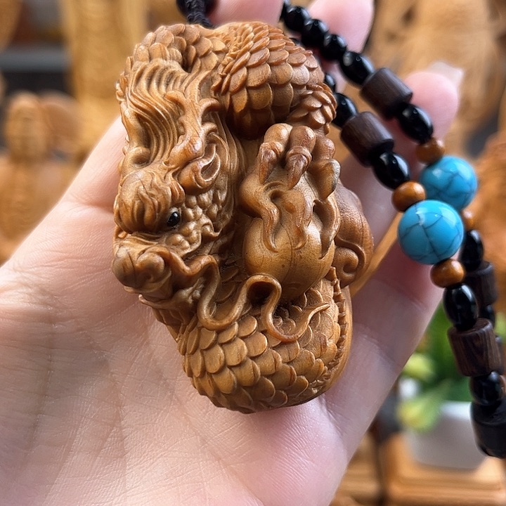 柏木（崖柏）龙手把