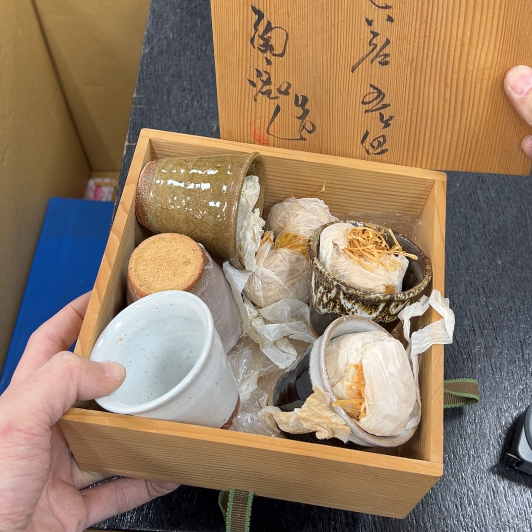陶瓷日本中古工艺品摆件
