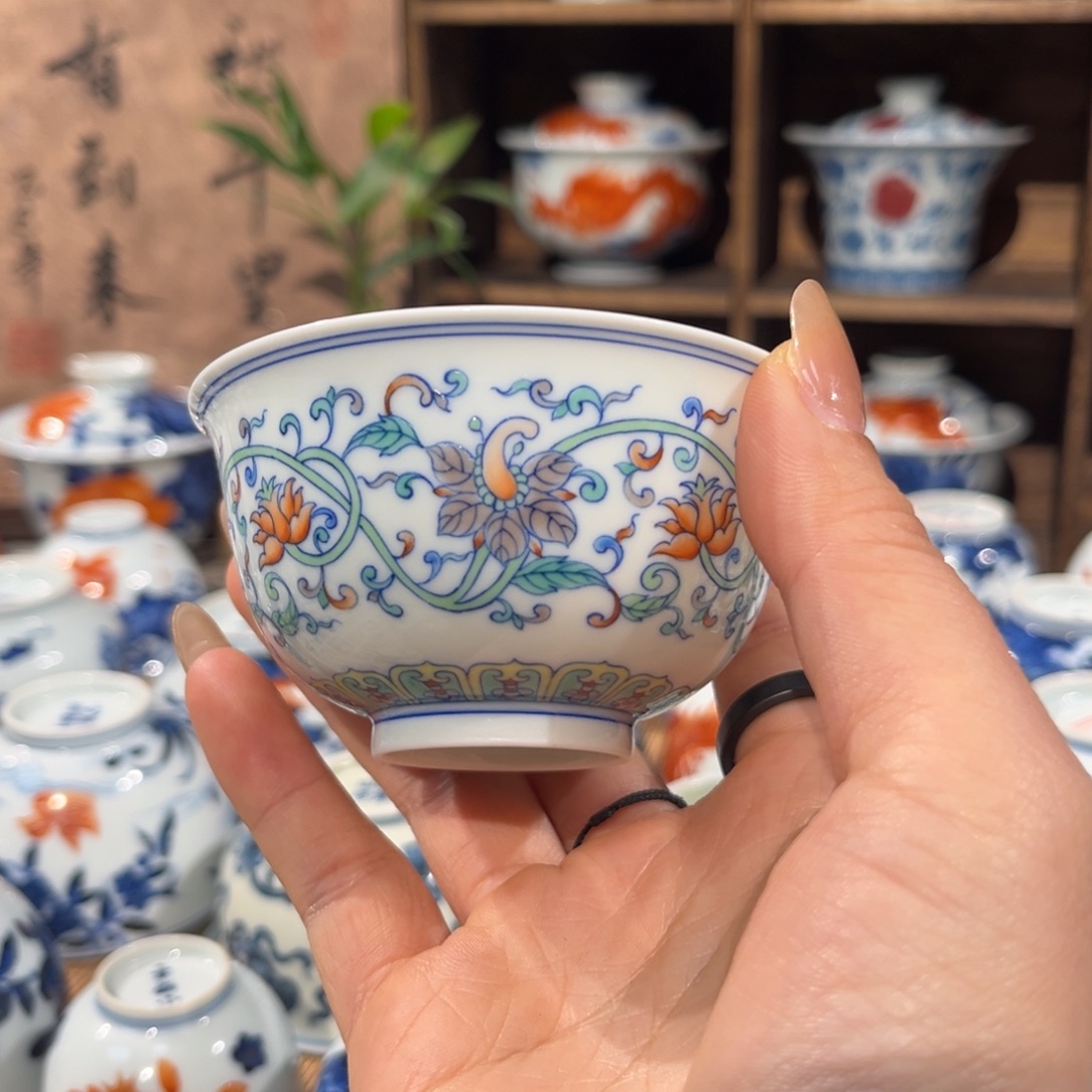 景德镇陶瓷主人杯