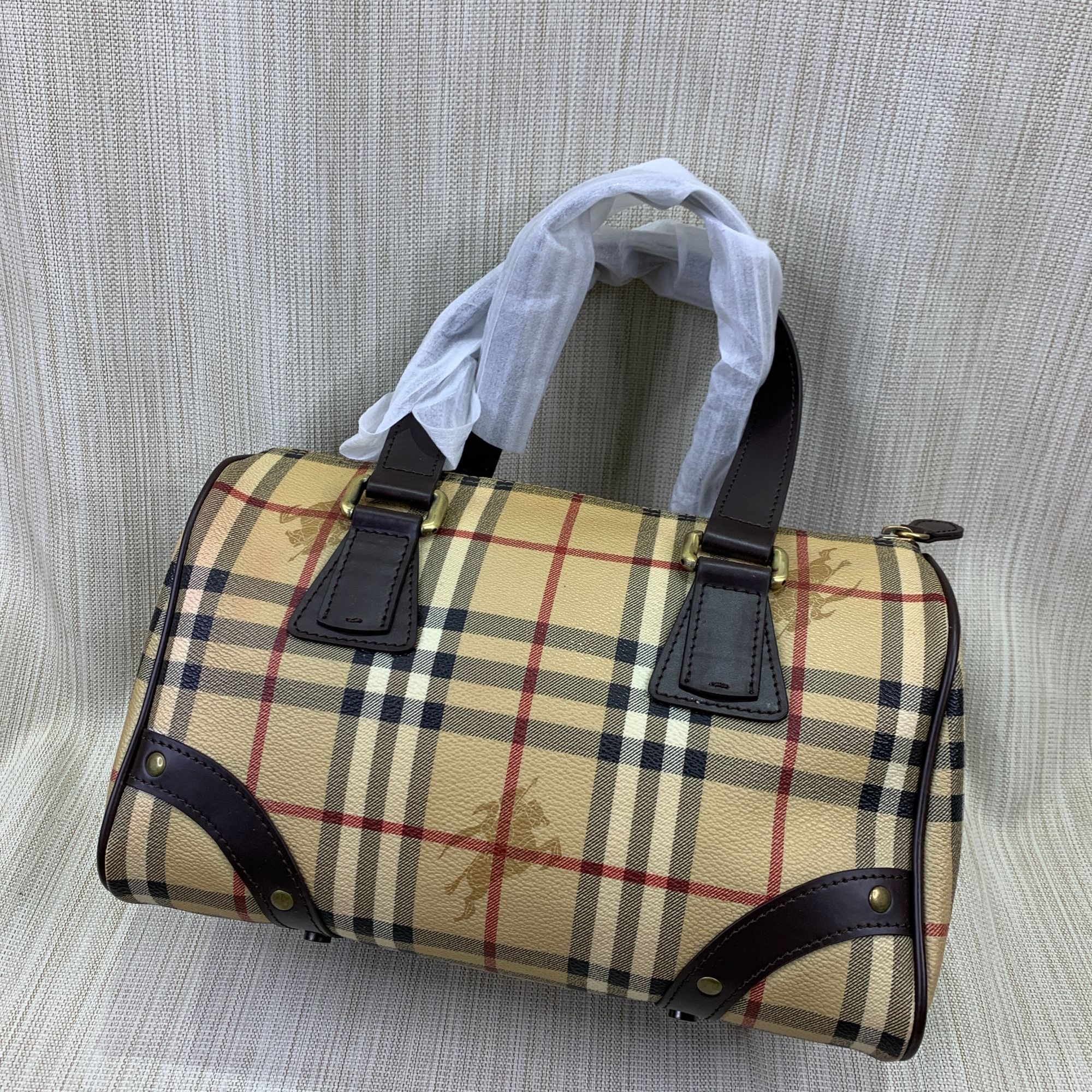 95新 BURBERRY/博柏利 格纹波士顿包/FYWJ10704014/4014/xfp