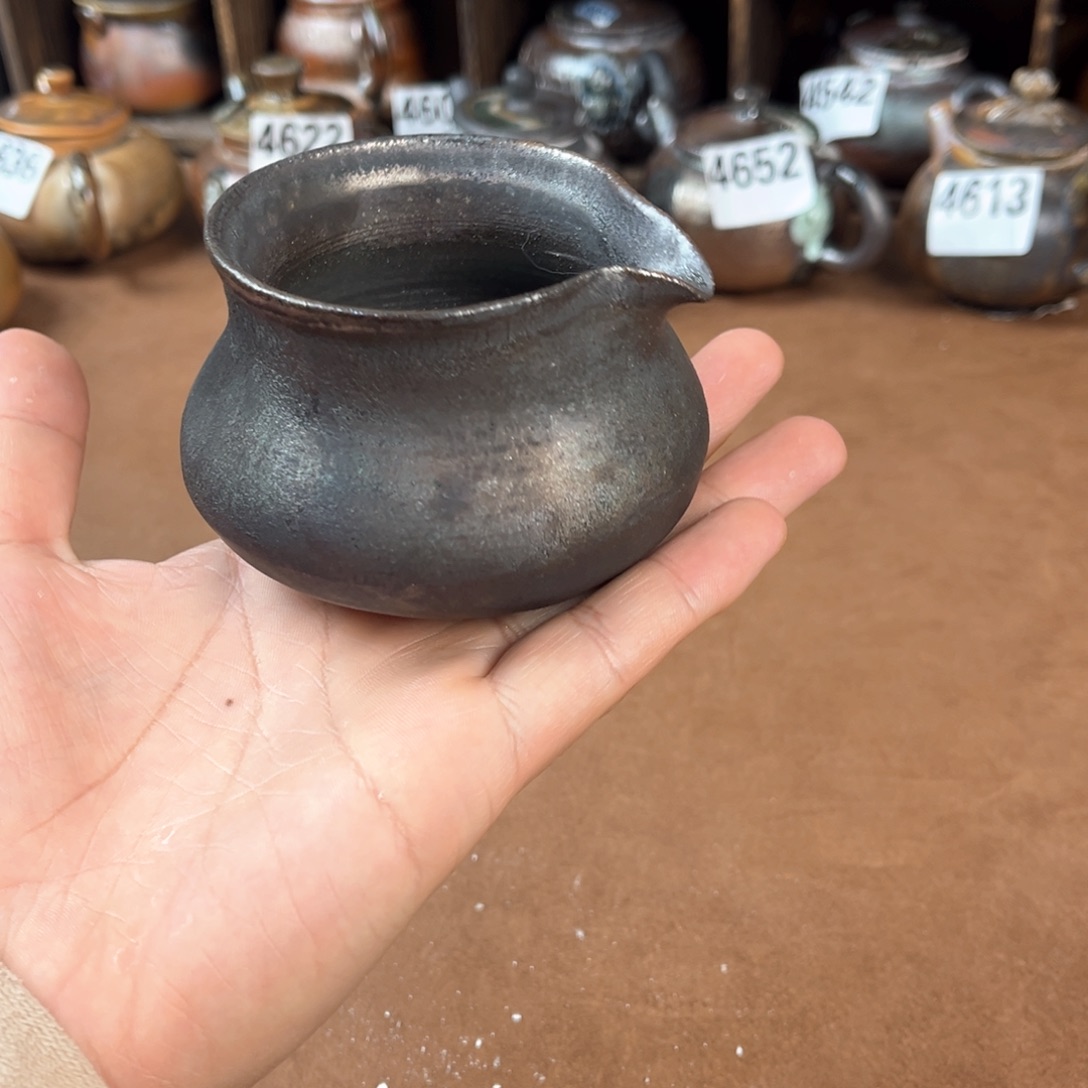 壶柴烧茶器主人杯