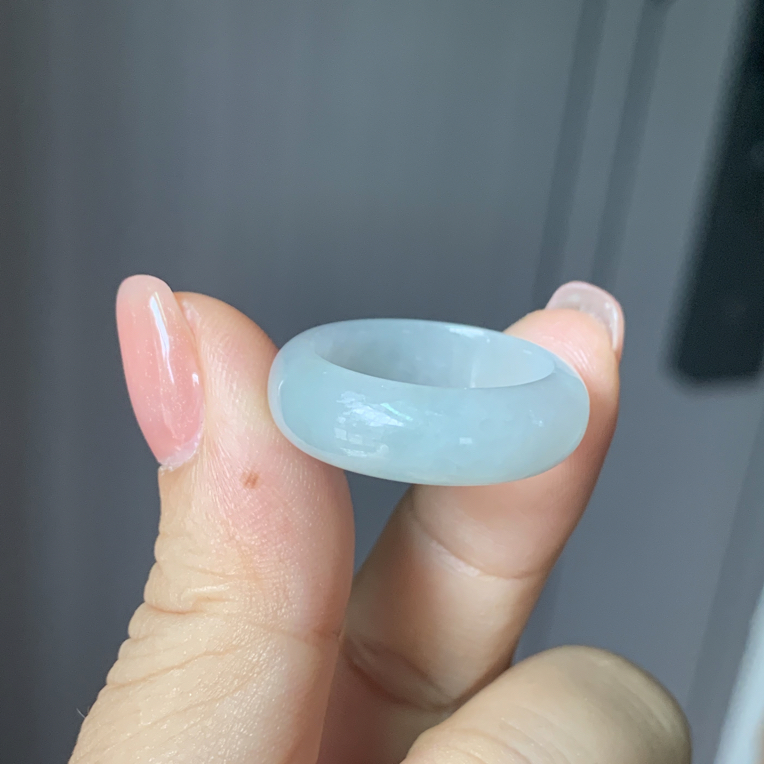 缅甸天然翡翠a货戒指