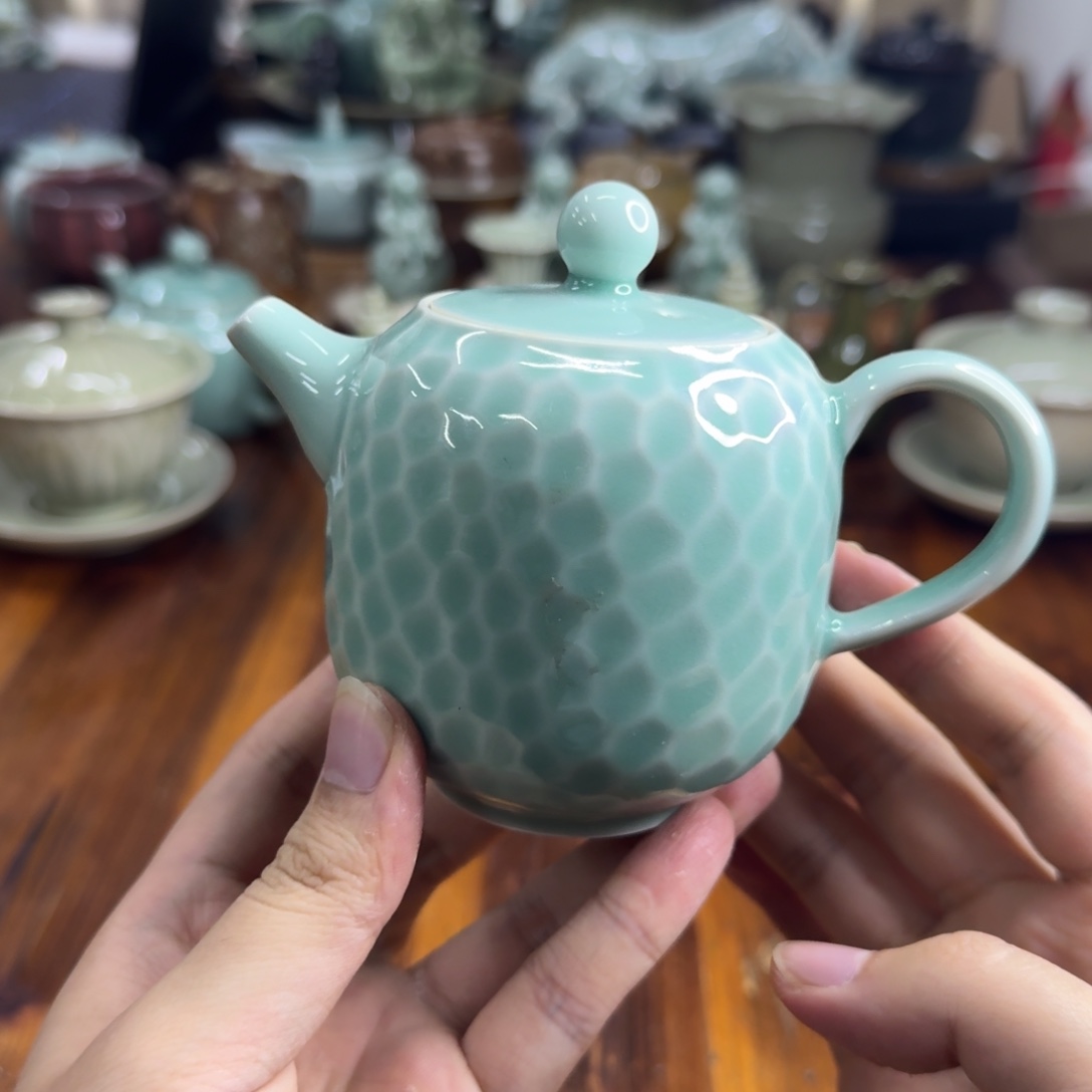 小仲青瓷茶器微瑕6622