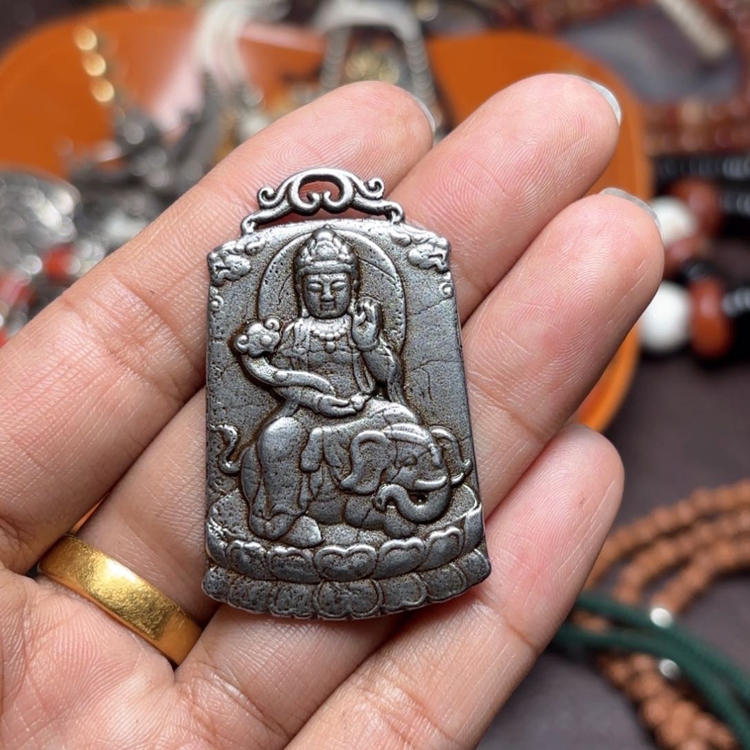 铜星月菩提吊坠项链项链