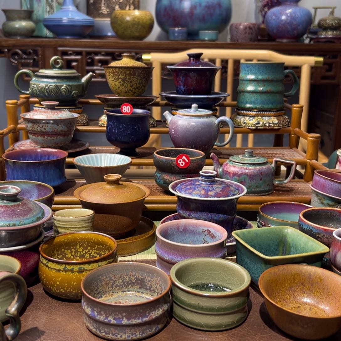 摆件不*钧瓷的制作工艺和工艺都是非常的精良的了