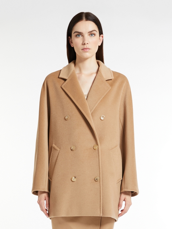 MaxMara【国现 专柜22000】女士时尚排扣毛呢外套 Guinea 001