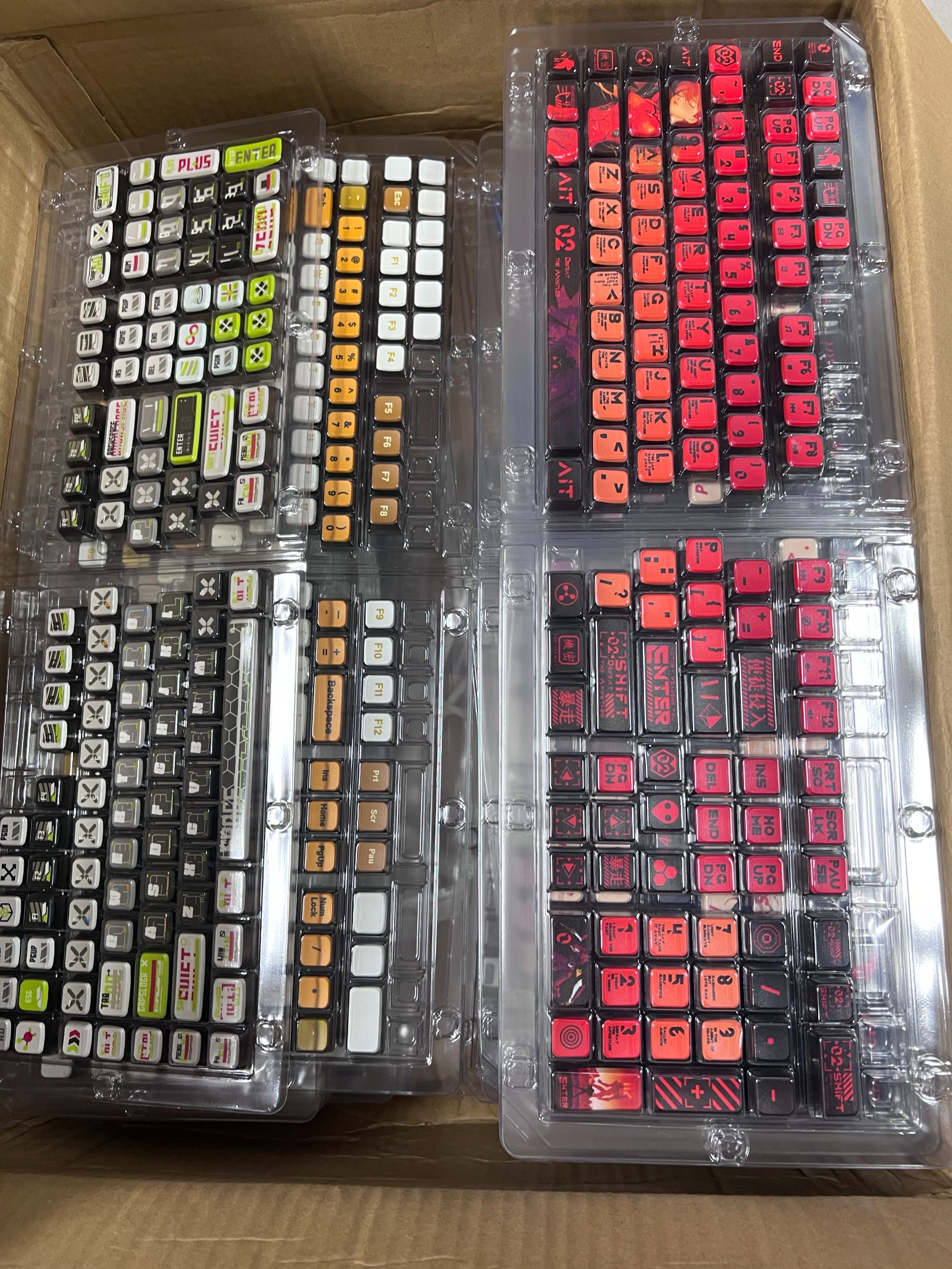 95新 AULA/狼蛛 编码【800-849】键盘键帽混款 以主播讲解为主