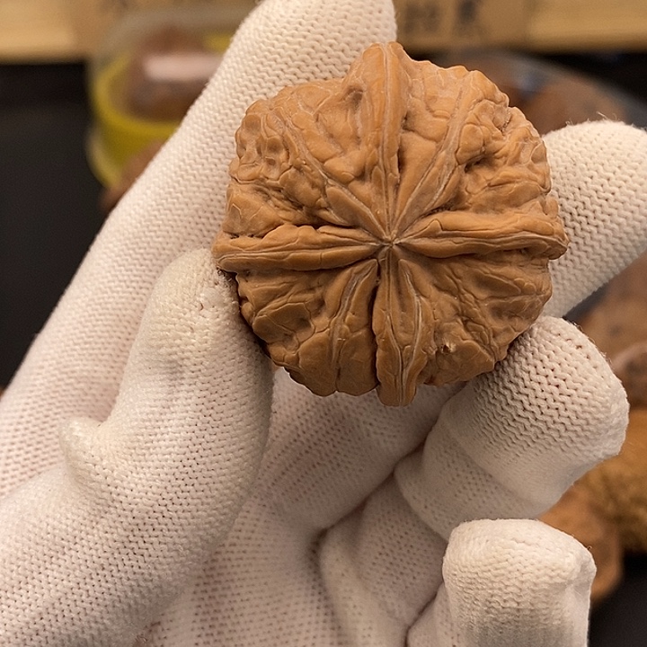 断***雨吊坠文玩核桃虫不退不换