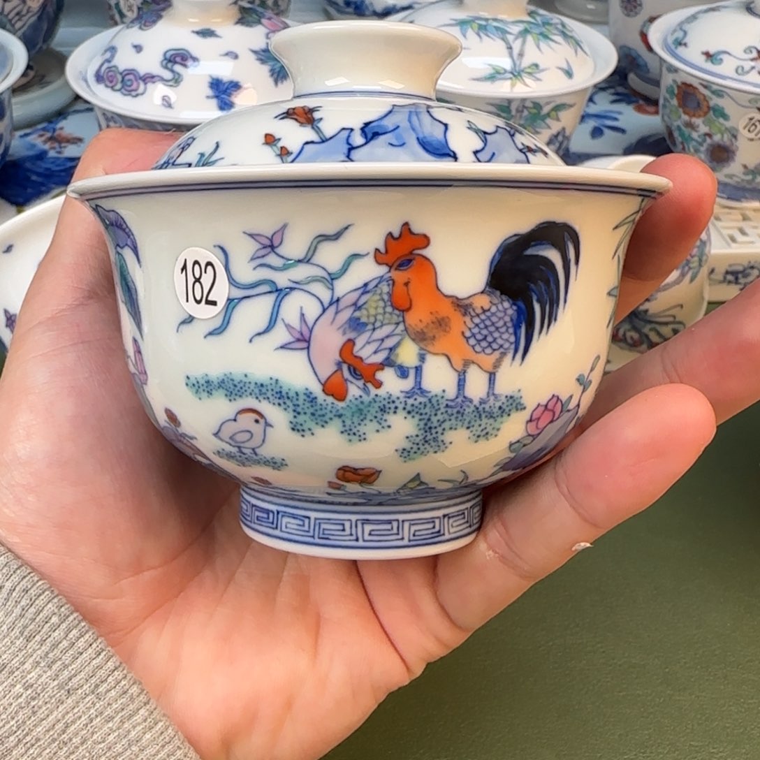 彦祖纯手工手绘茶具182