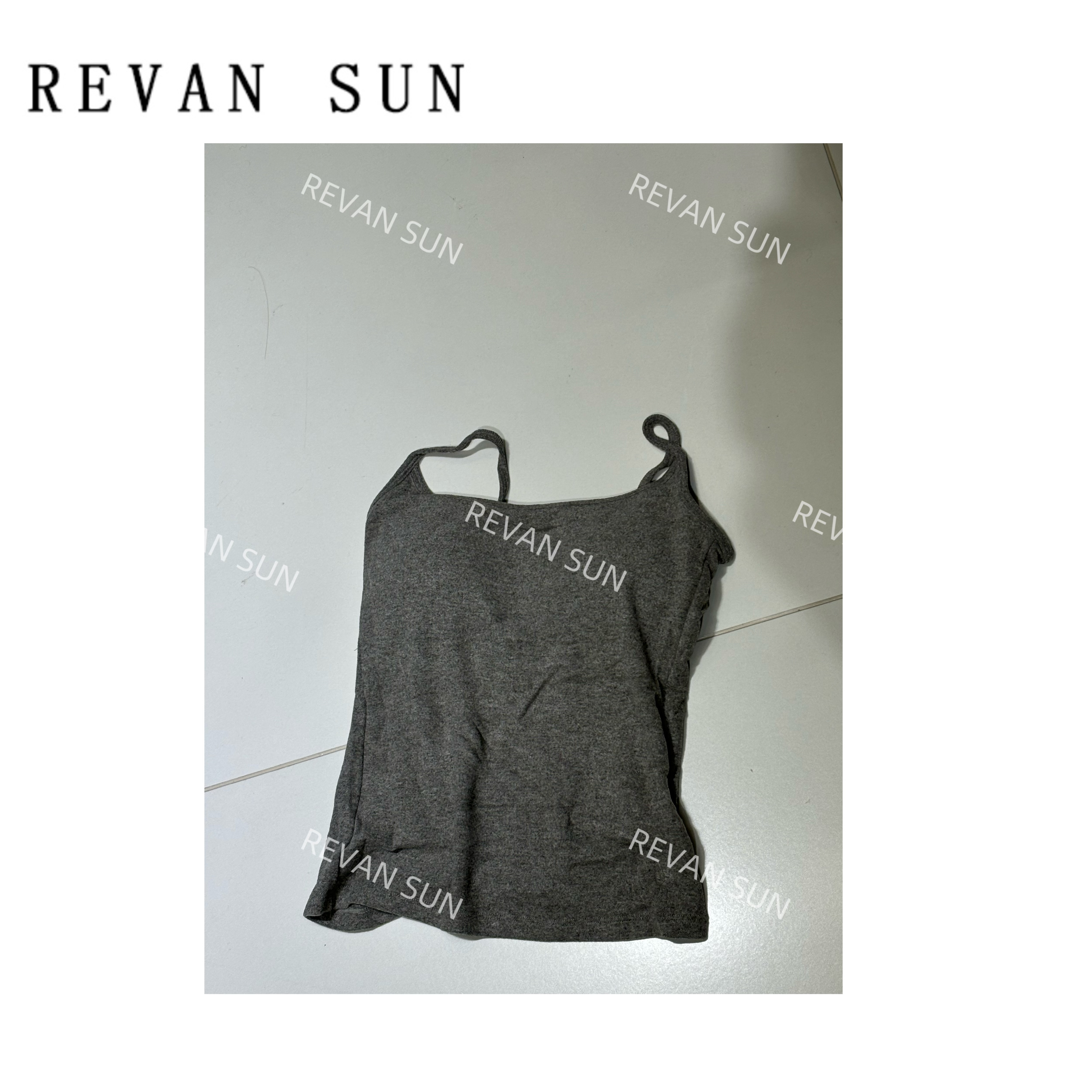 REVAN SUN -大骨架穿搭  吊带背心24270