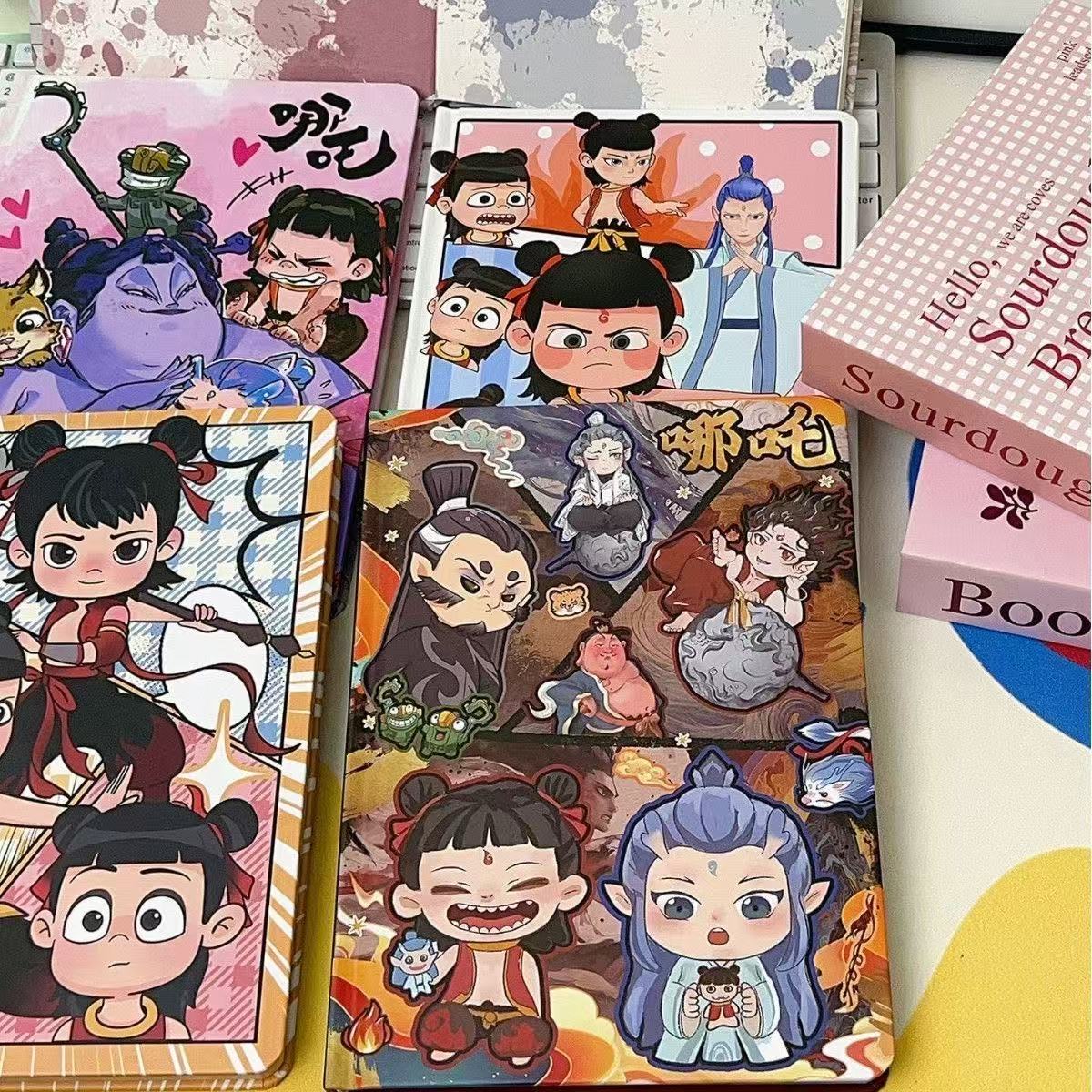 哪吒硬壳彩页手账本【以直播间展示为主】