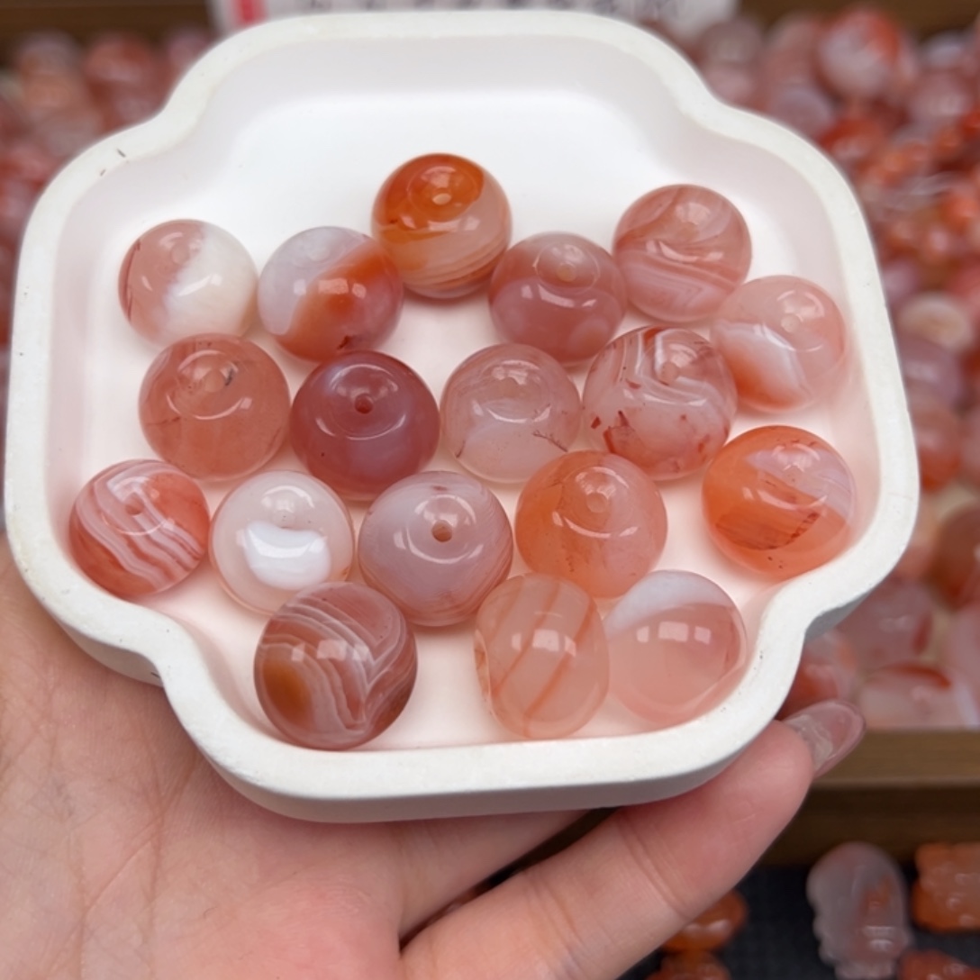 南红玛瑙未镶嵌吊坠(不含链)