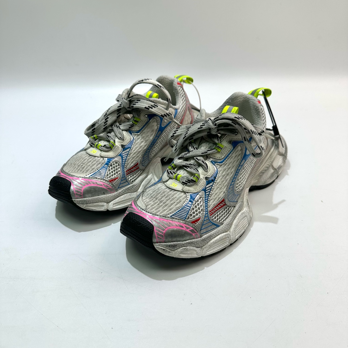 99新 Balenciaga/巴黎世家 39码 彩色3XL老爹鞋 SY0915