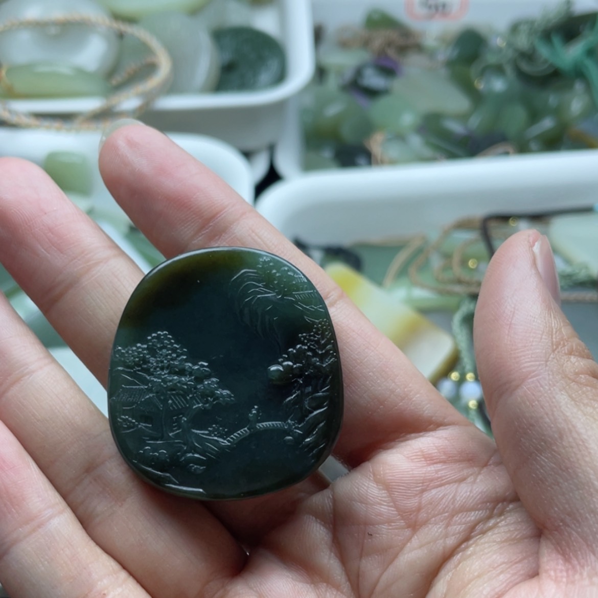 【闪购商品】和田玉颈饰未镶嵌