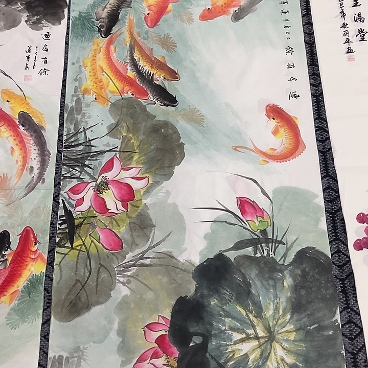 小周画廊的直播间