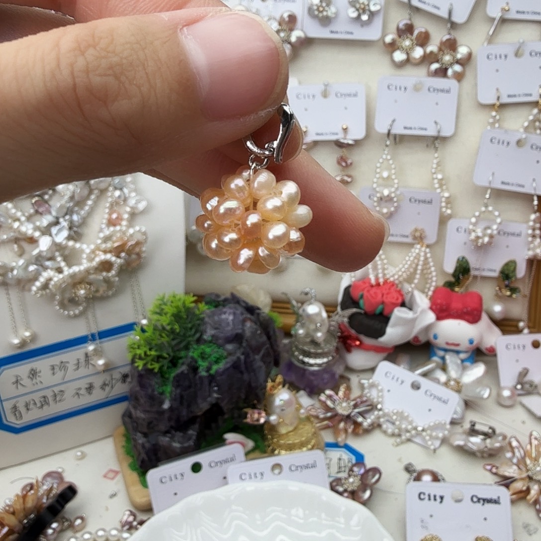 淡水珍珠未镶嵌颈饰