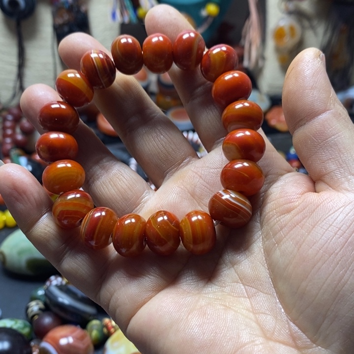 玛瑙/玉髓未镶嵌手链