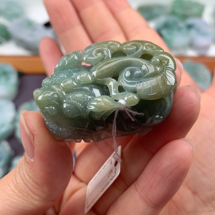 翡翠吊坠(不含链)未镶嵌