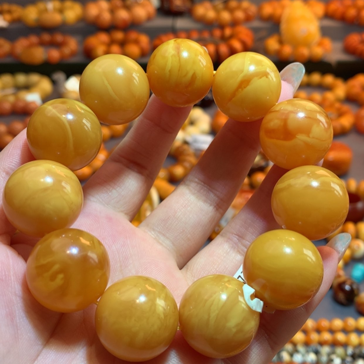 【闪购商品】未镶嵌蜜蜡手串蜜蜡手串