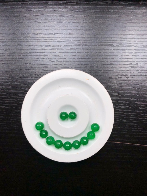 冰绿9➕翡翠散珠一颗/多样性发货