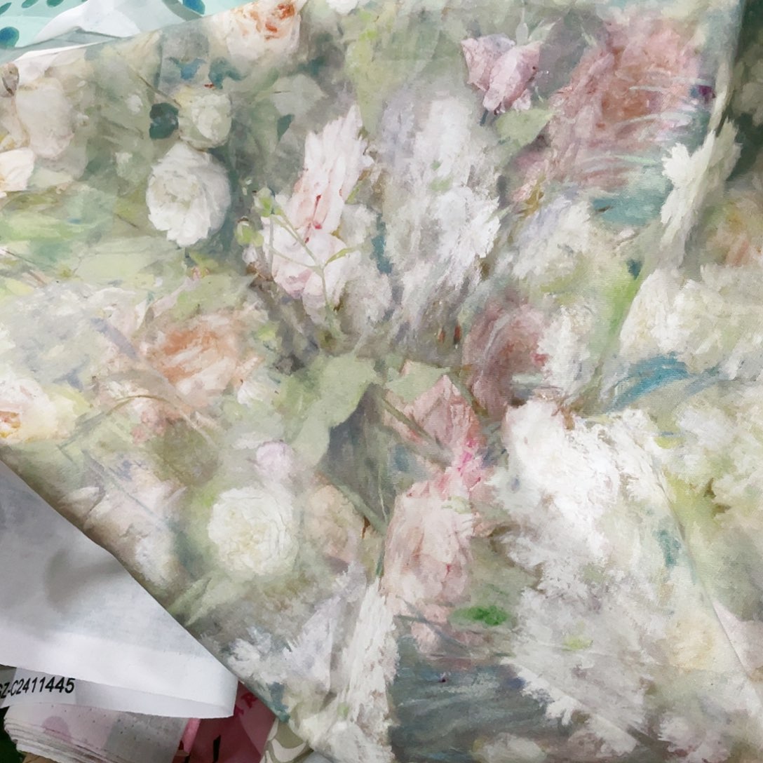 一米价纯棉平布1.1米宽果子布艺地卷