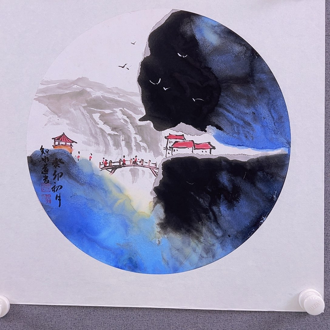 国画当代艺术，展览作品