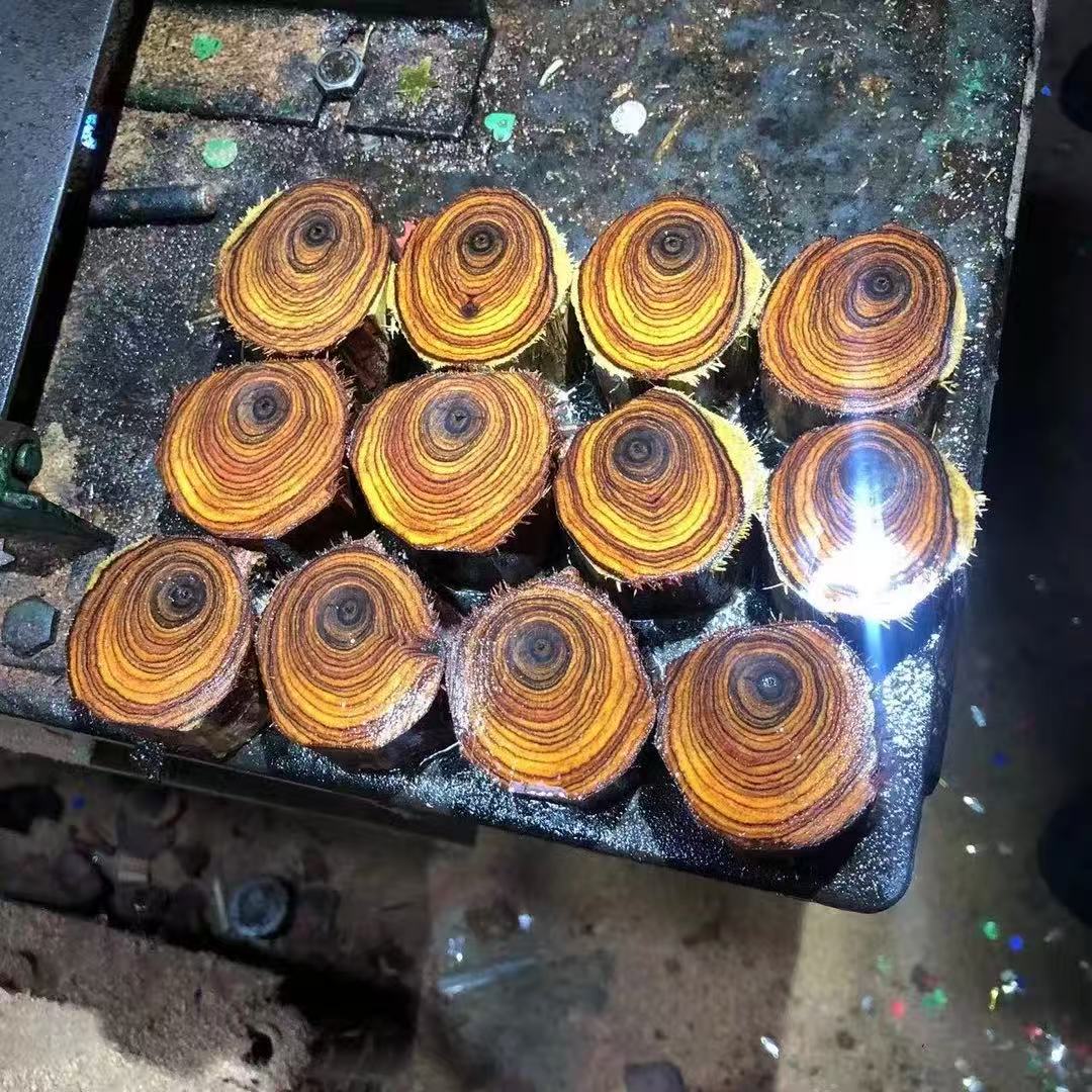 原木手工雕刻带瘤疤工艺可定制木制方板料木串开料