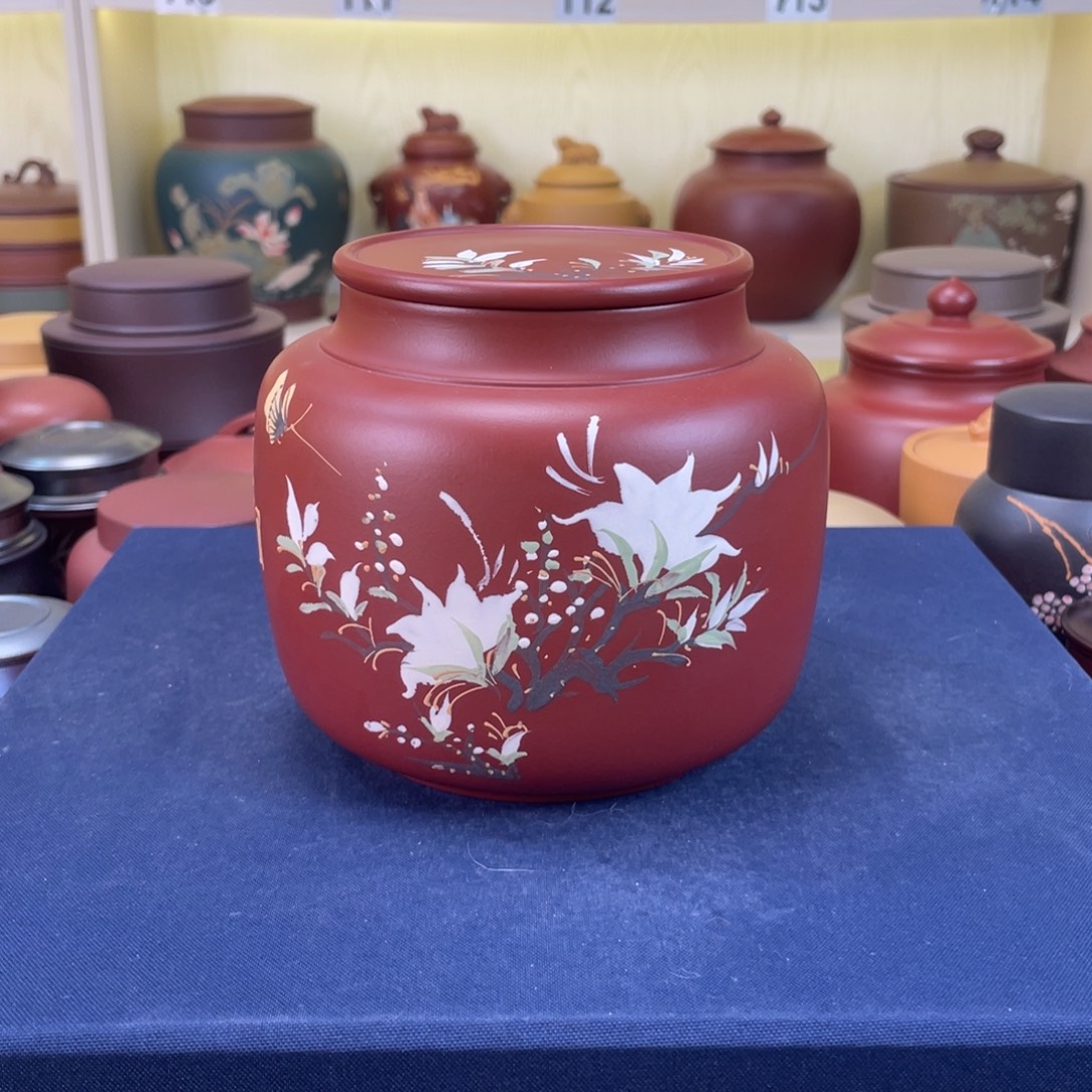 紫砂茶叶罐紫砂茶叶