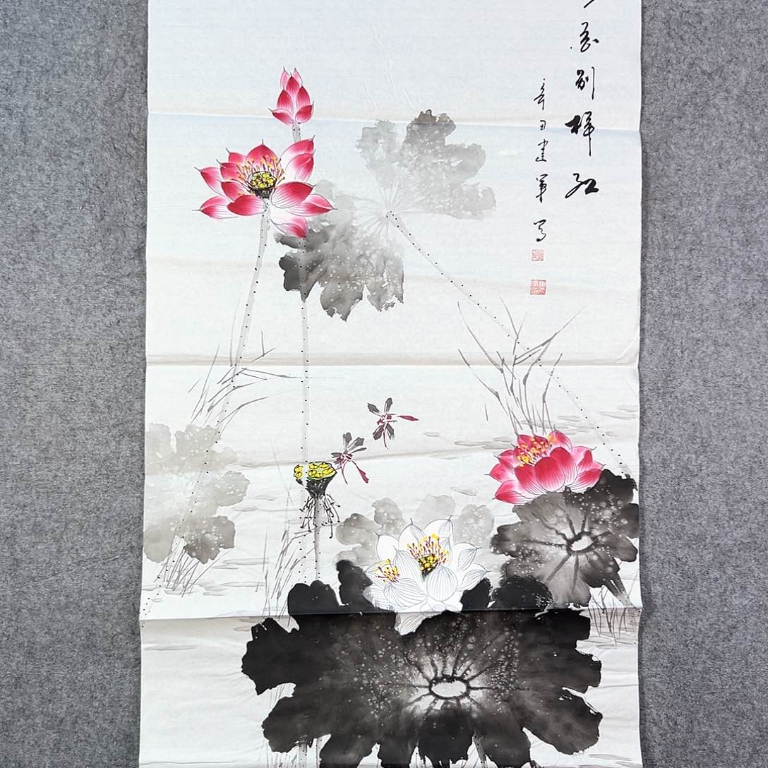 国画340 花鸟在这里生活很累