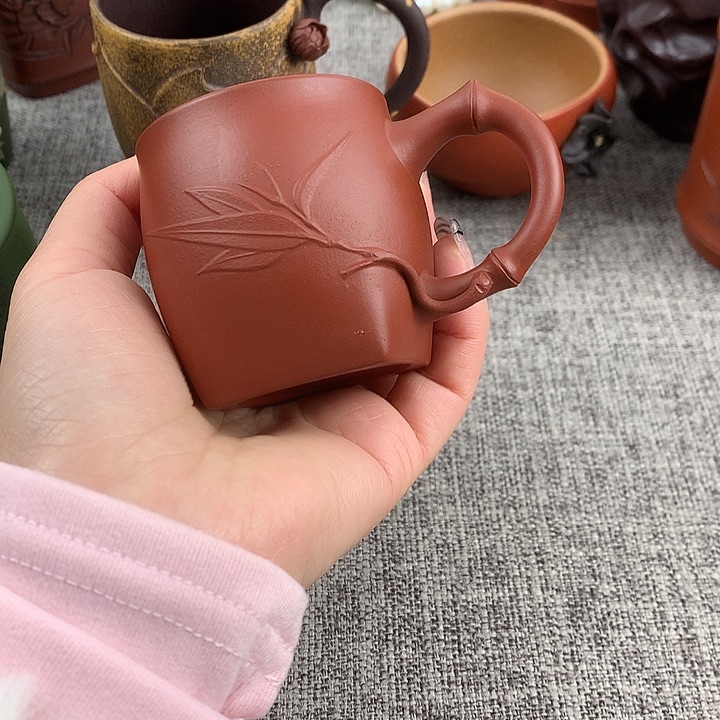 紫砂茶杯高端主人杯