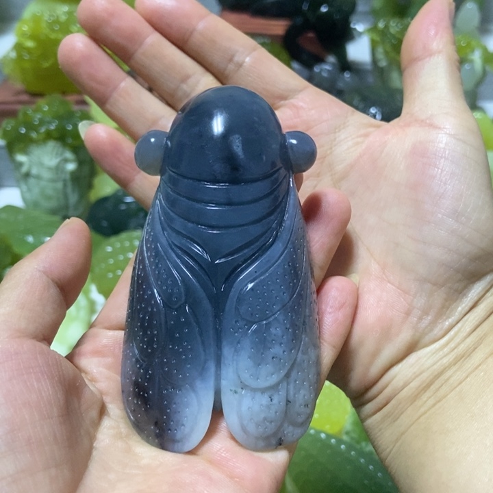 【闪购商品】未镶嵌蛇纹石玉把件