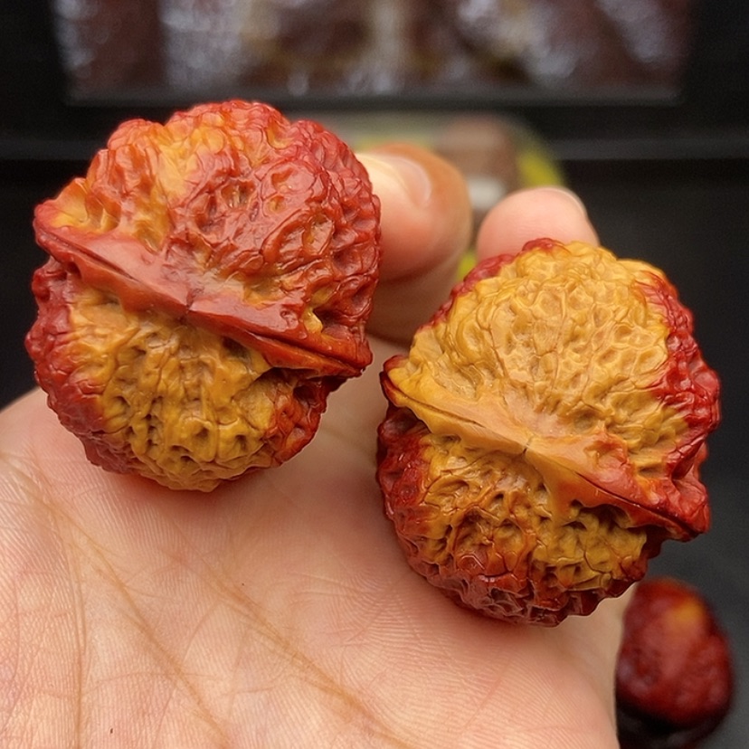 【闪购商品】把件文玩核桃37尺铁绣球