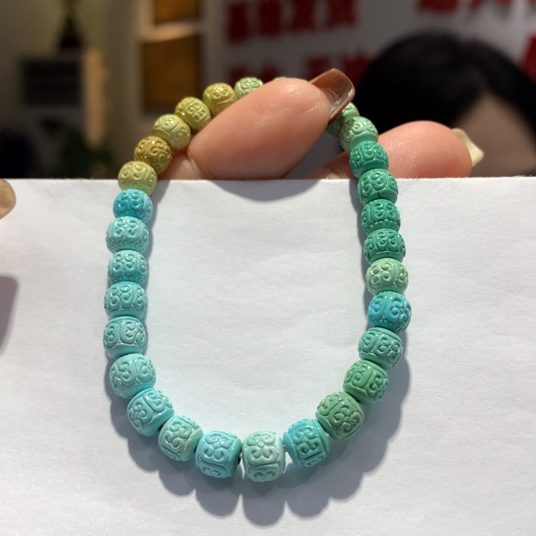 未镶嵌绿松石单圈