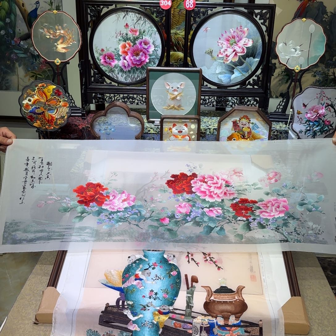 刺绣刺绣工艺精湛独特设计理念