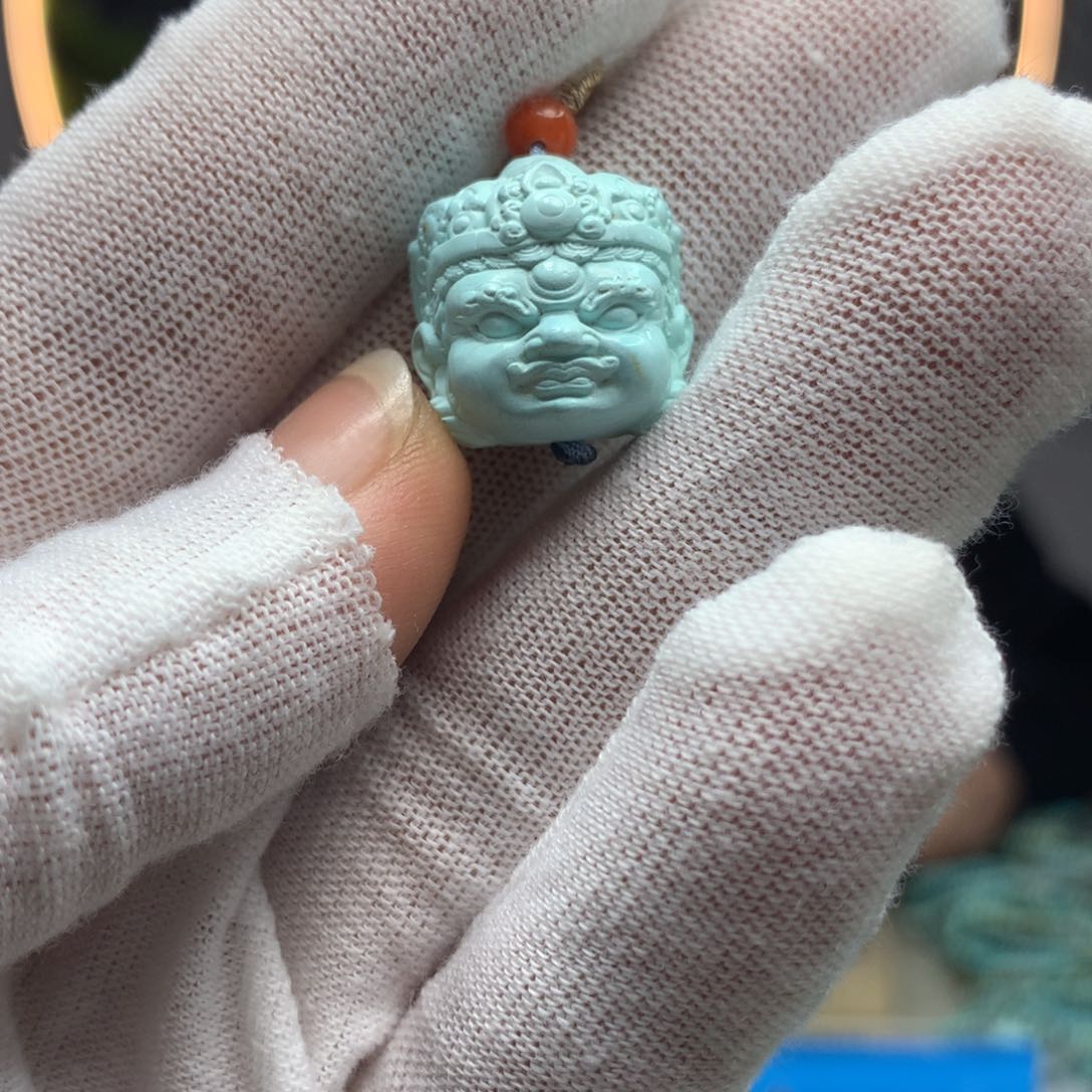 绿松石挂件未镶嵌