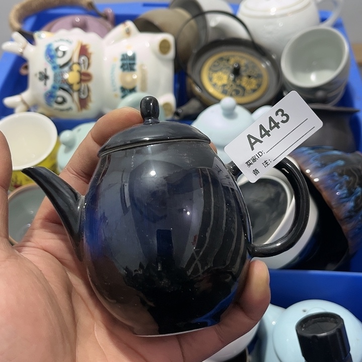 茶具默认微瑕瓷器、茶具、壶、摆件，介意勿拍 