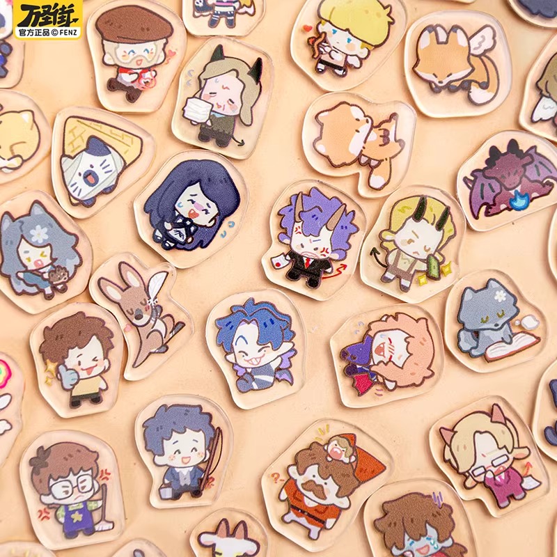 非人哉-万圣街ONEDAY系列亚克力摇摇粒-挂件-桌面立牌摆件