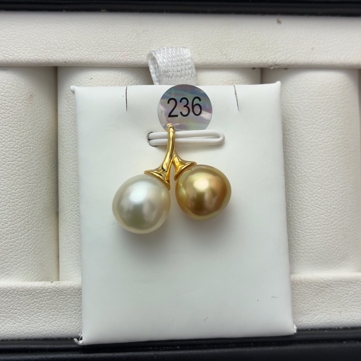 颈饰海水珍珠银S925镶嵌