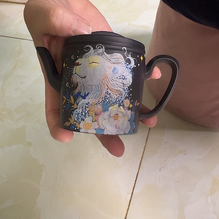 愢***秀茶壶紫砂特价福利商品紫砂壶狮子