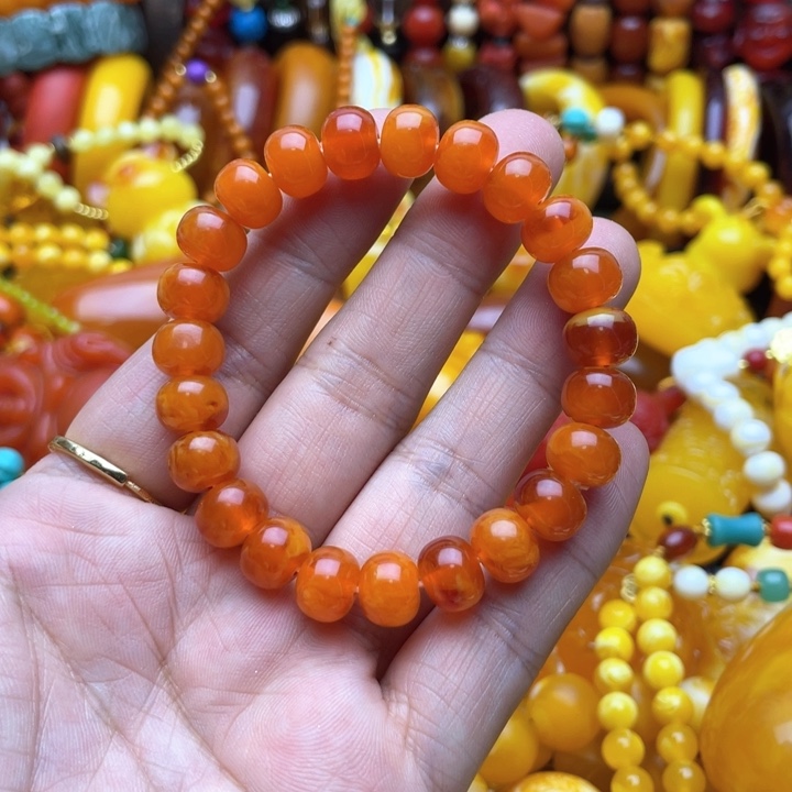 树脂制品夜*62号算盘手串