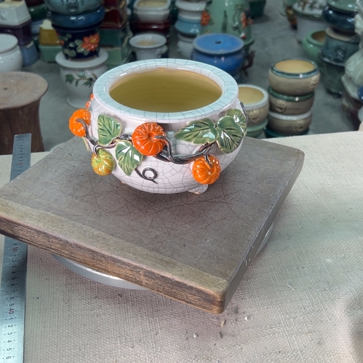 泳坤堂石湾盆陶瓷