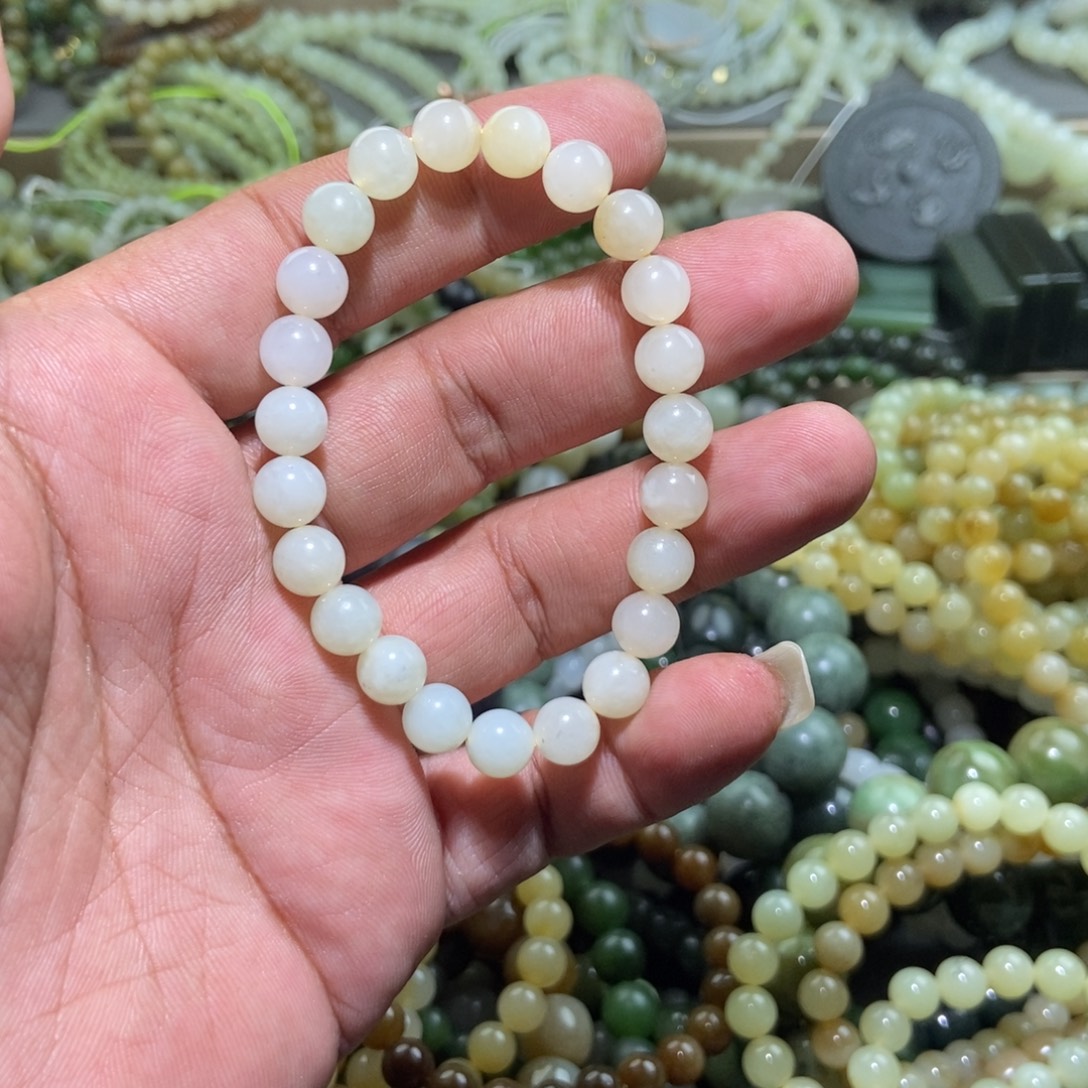 阿***哥手链未镶嵌和田玉