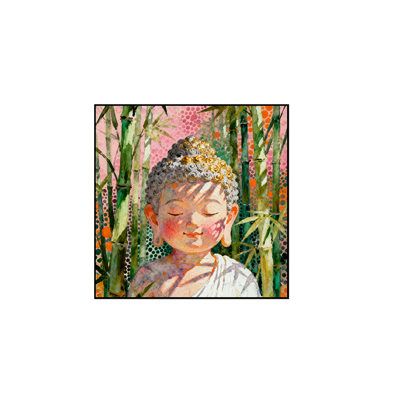 032《竹影禅心》原创盗图必究