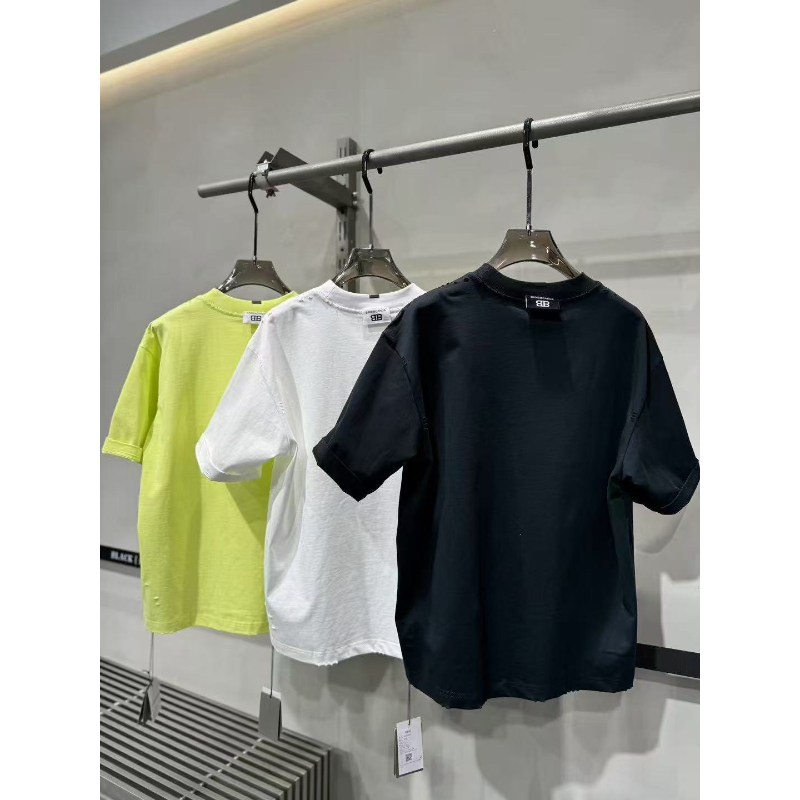 潮牌男装时尚百搭款纯棉T恤-56277
