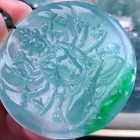 【闪购商品】翡翠颈饰未镶嵌天然翡翠