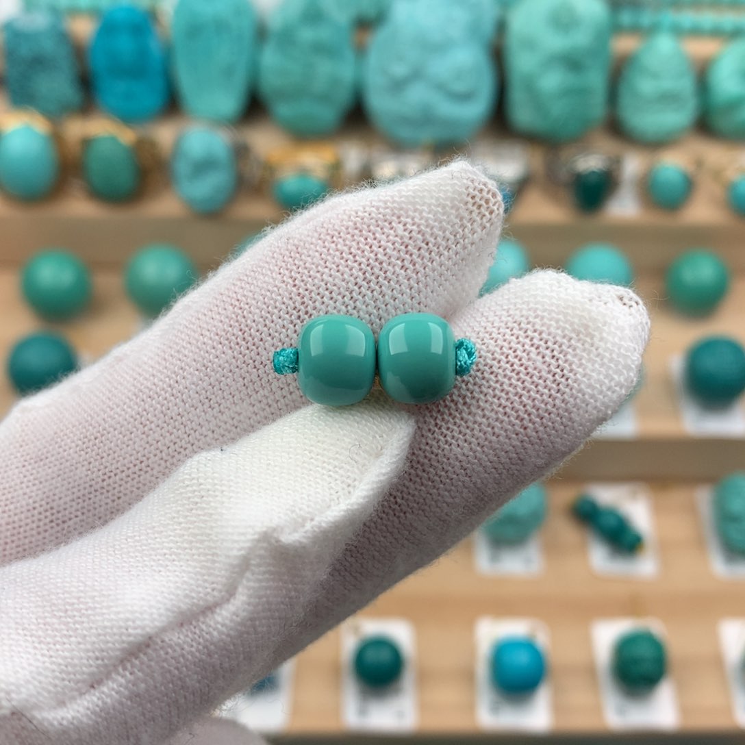 绿松石配饰未镶嵌卡7.8