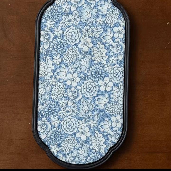 A102创意功夫茶具吸水干泡台陶瓷